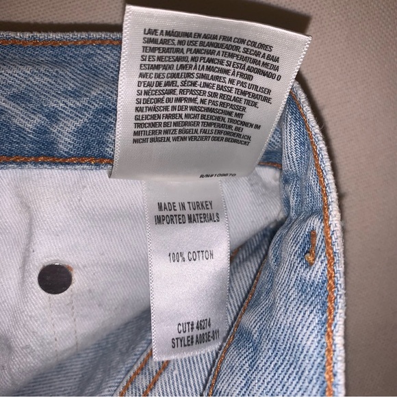 Agolde Dee Short - Digit - Picture 7 of 7